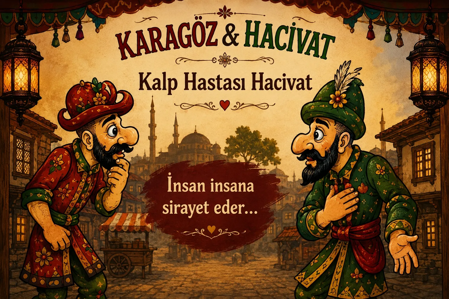 Karagöz ve Hacivat Bölüm 8 -Kalp Hastası Hacivat